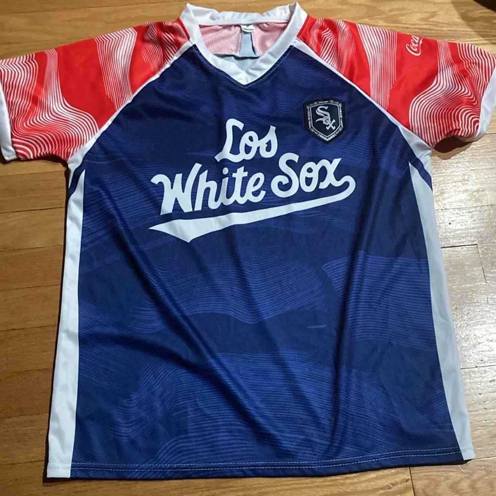 Chicago White Sox soccer jersey size medium polyester - Picture 3 of 7